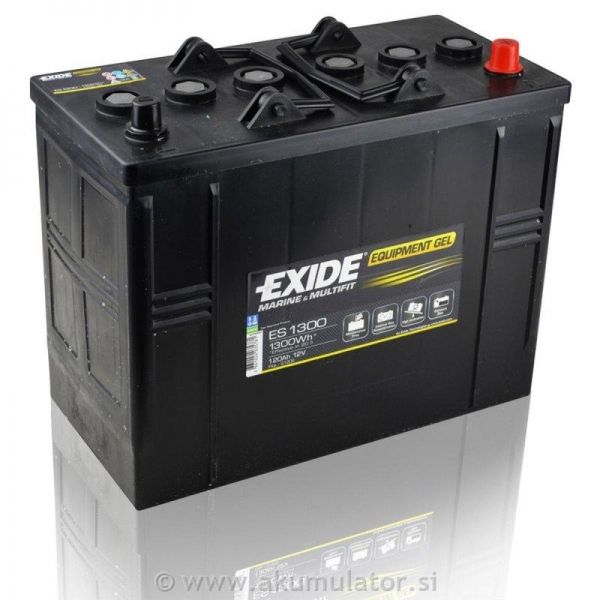 Akumulator EXIDE ES1300 Equipment GEL 120Ah