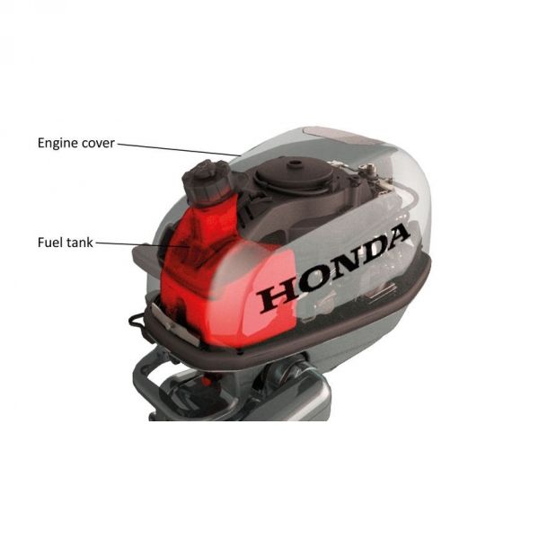 Honda BF 6 LHN vanbrodski motor