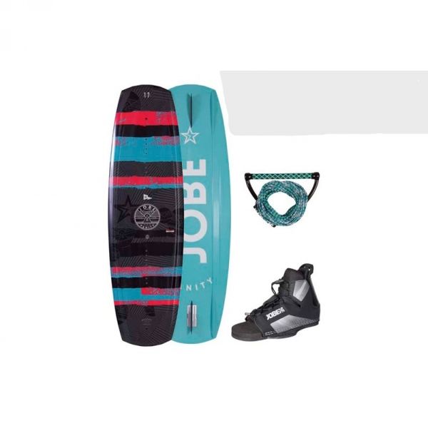 JOBE Wakeboard VANITY 141 & Maze Bindings Package