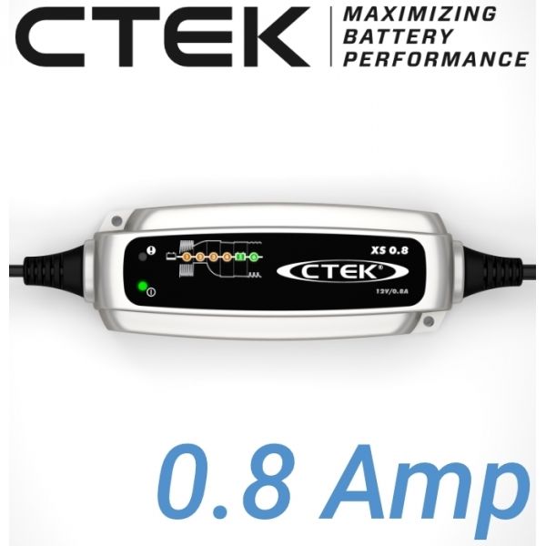CTEK XS 0.8 punjač akumulatora za 12V WET AGM GEL