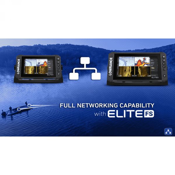 Lowrance Elite 7 FS sa Active Imaging 3-in-1 sondom