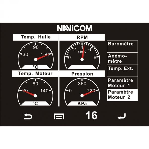 Navicom RT1050-AIS VHF fiksna radio postaja AIS prijamnik