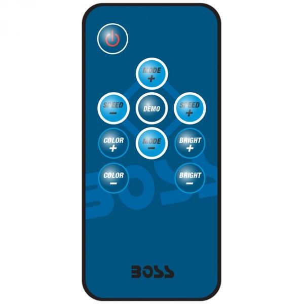 Boss Marine MRGB65B zvučnici 6,5 inch 200W par LED crni