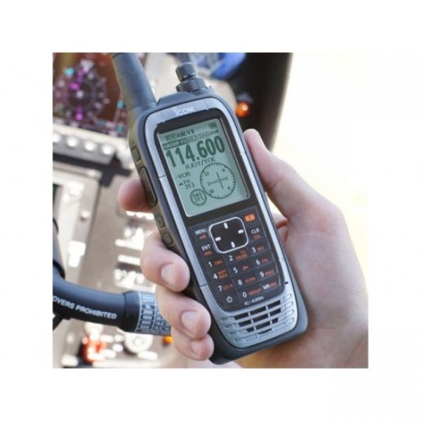 Icom IC-A25NE AVIO primopredajnik NAV/COM/GPS