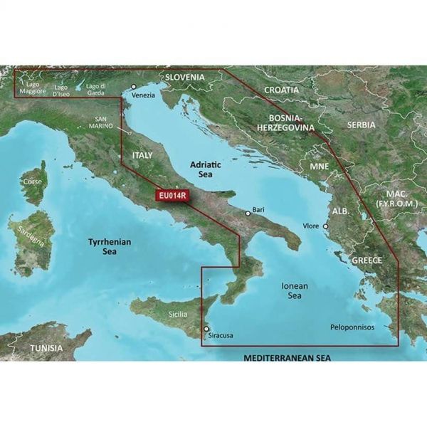 PROMO Navionics+ Regular NAEU014R Adriatic sea Croatia-Italy