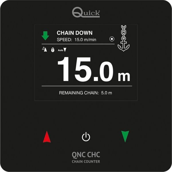 QUICK QNC CHC mjerač lanca panel ugr. Flush-mounting
