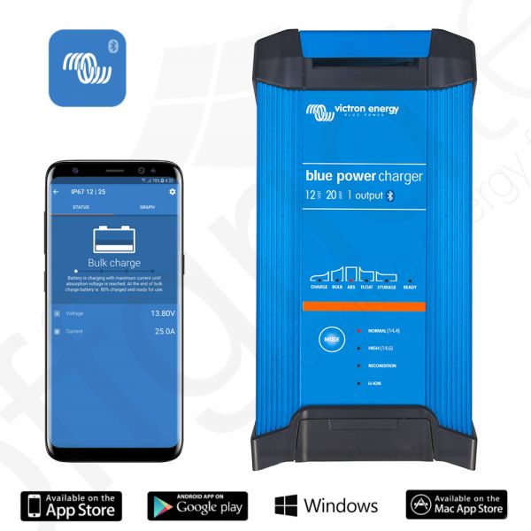 Victron Energy Bluesmart IP22 12V 20A 3 izlaza 230V punjač