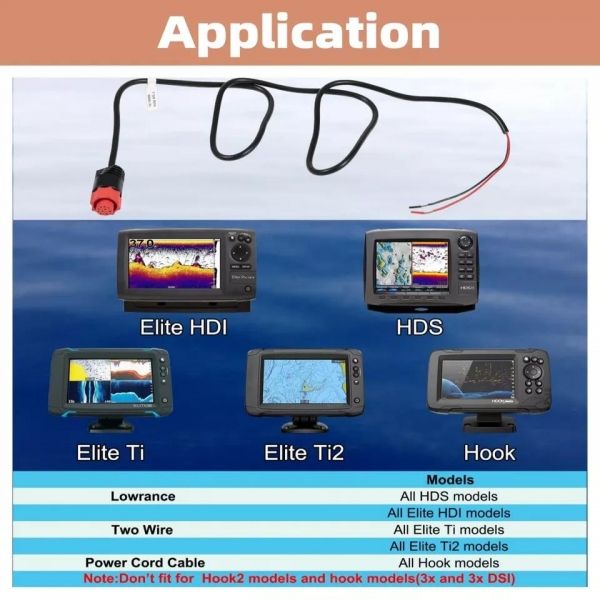 Lowrance 14041 kabel napajanja za Elite i HDS