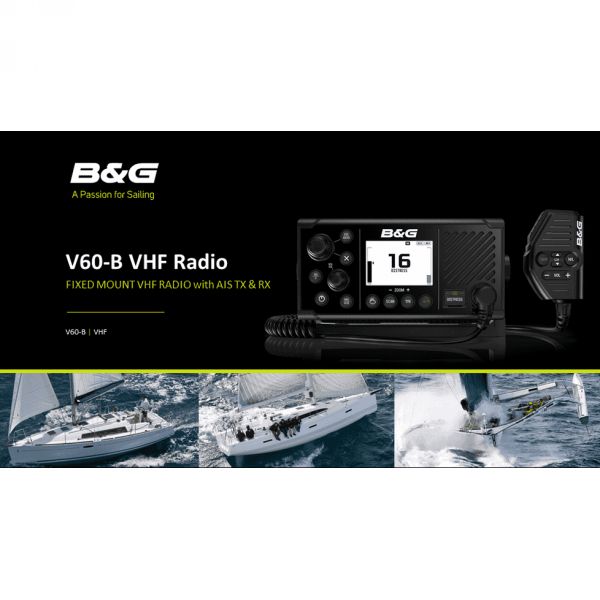 B&G V60B VHF Radio DSC AIS RXTX Class D