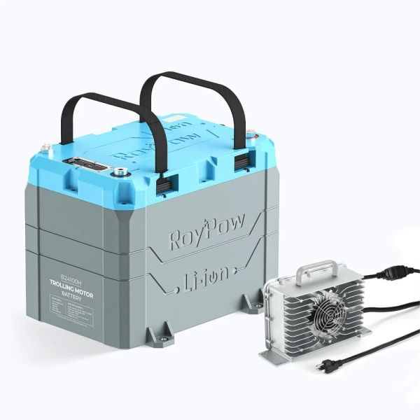 RoyPow B24100H 24V 100AH LiFePO4 baterija za troling motor
