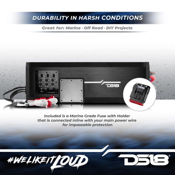 DS18 Audio NXL-X900.6D marine pojačalo 6-kanalno