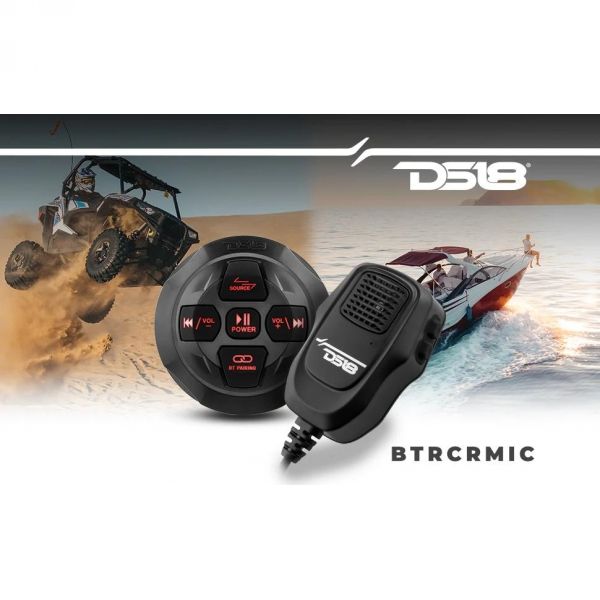 DS18 audio BTRCRMIC marine Bluetooth prijemnik sa mikrofonom