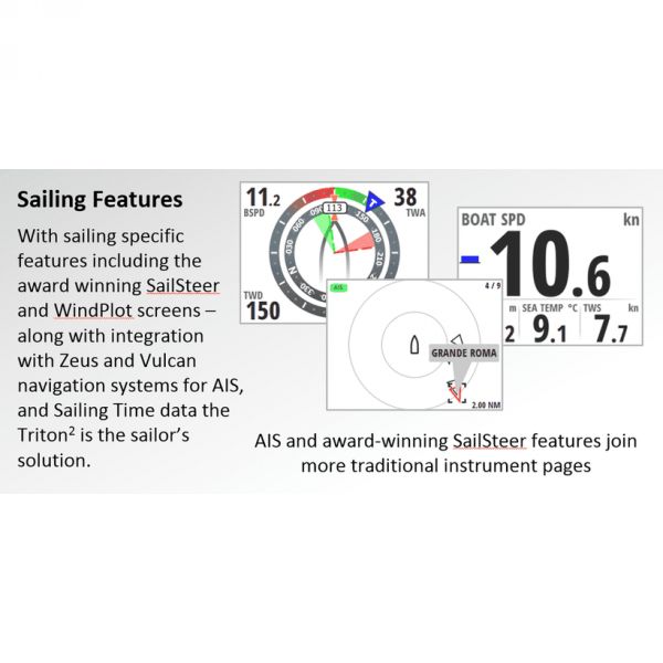 B&G Triton2 Speed/Depth/Wind Instrument pack