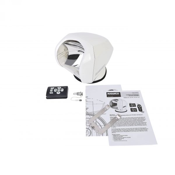 Marinco SPL-12W reflektor 12/24V 100W sa bežičnom kontrolom bijeli