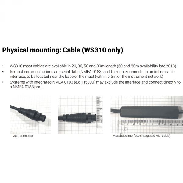 B&G WS310 Wired Wind Sensor only