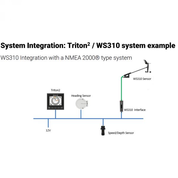 B&G WS310 Wired Wind Sensor only