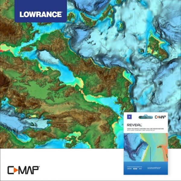 C-MAP Reveal M-EM-Y111-MS East Mediterranean, Black & Caspian Seas MAX N+