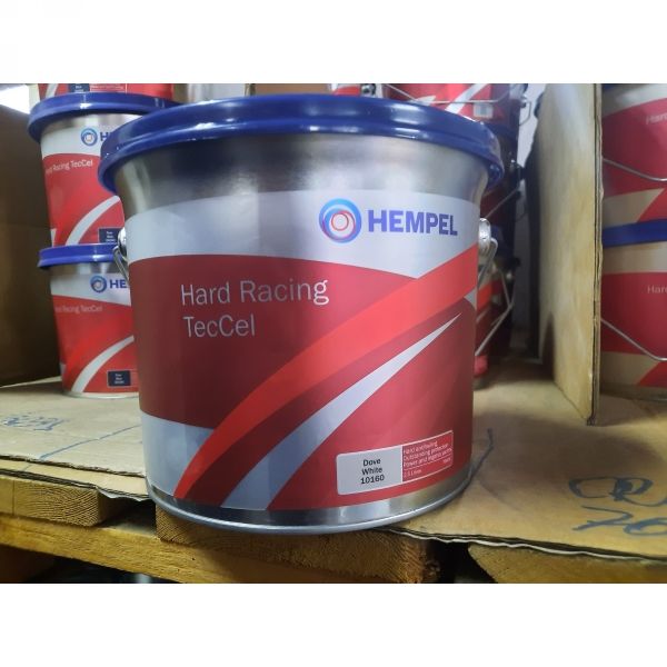 Hempel Hard racing TecCel DOVE WHITE antifauling pak. 2,5 lit