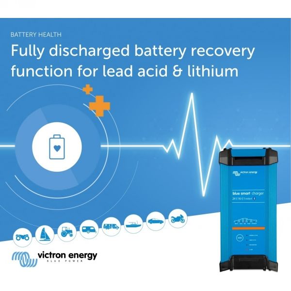 Victron Energy Bluesmart IP22 24V 16A 1 izlaz 230V punjač