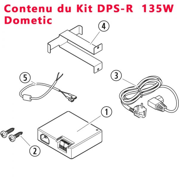 Dometic DPS-R 135 pretvarač sa 220V na 24V(12V)