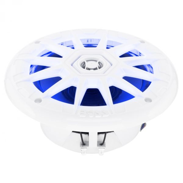 Boss Marine MRGB65W zvučnici 6,5 inch 200W par LED bijeli
