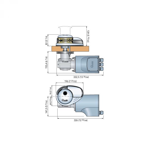 QUICK PRINCE DP2 712 (700W 12V) sidreno vitlo