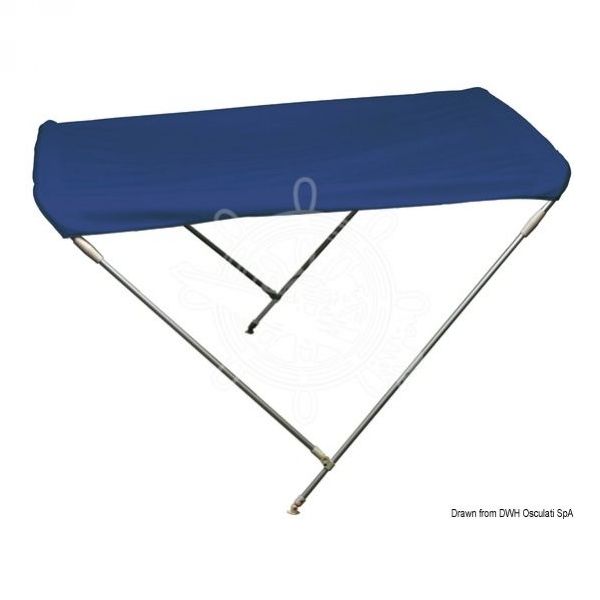 BIMINI tenda sa dva luka 150x180x110cm plava 4690132