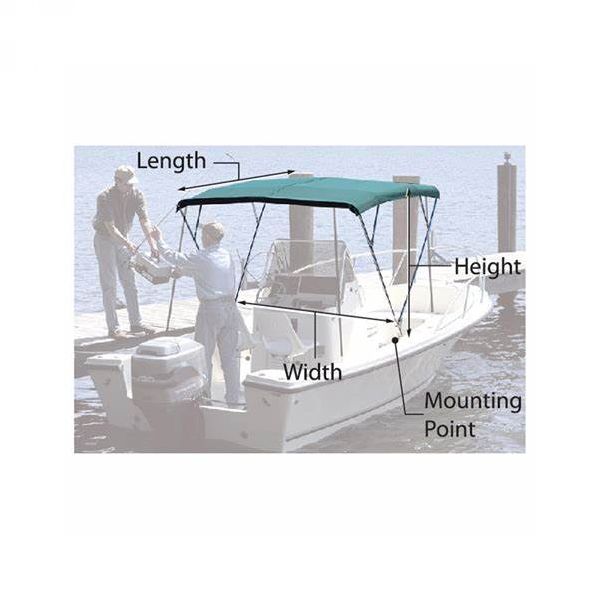 BIMINI tenda sa 3 luka 185x180x140cm plava 4690952