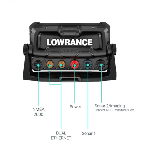 Lowrance HDS-10 PRO sa ActiveImaging HD 3-in-1 sondom