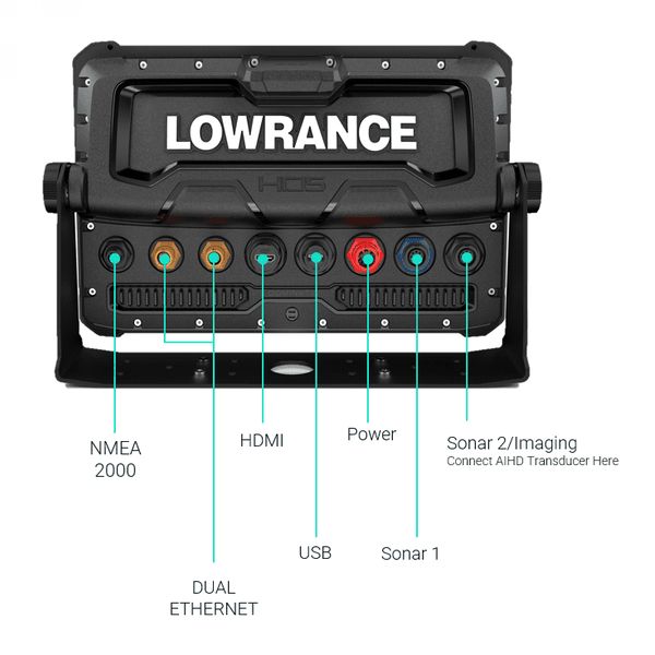 Lowrance HDS-12 PRO sa ActiveImaging HD 3-in-1 sondom