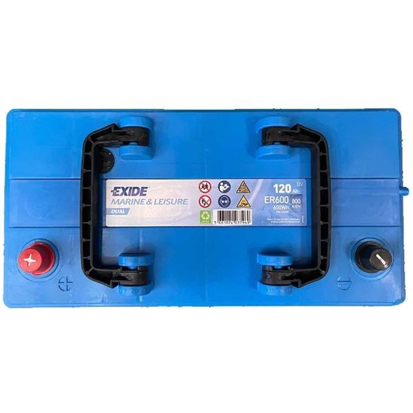 Akumulator EXIDE ER600 Dual Marine 120Ah