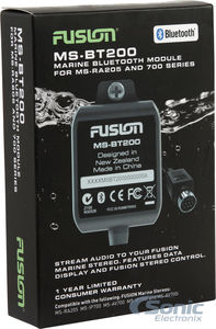 Fusion MS-BT200 Marine Bluetooth Modul | Marine Bluetooth Module with ...