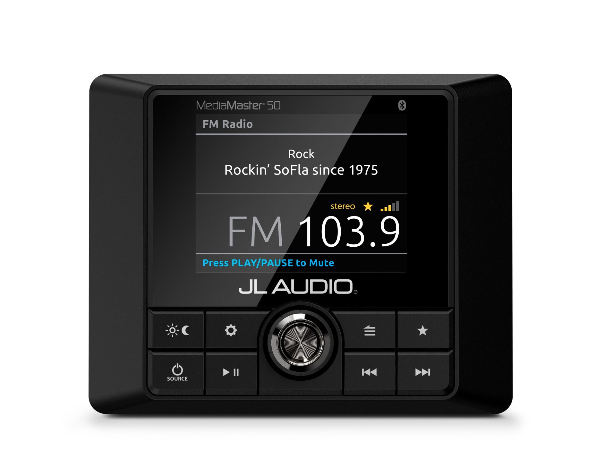JL Audio MediaMaster MM50 Marine Stereo Weatherproof Source Unit with