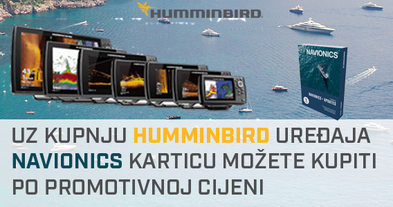 Humminbird + Navionics kartica